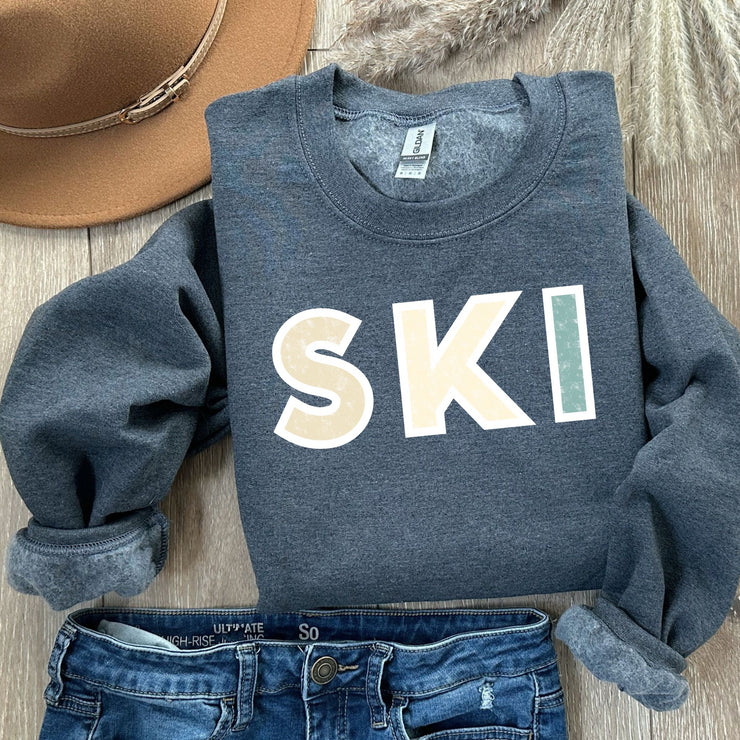 SKI  Graphic Sweatshirt