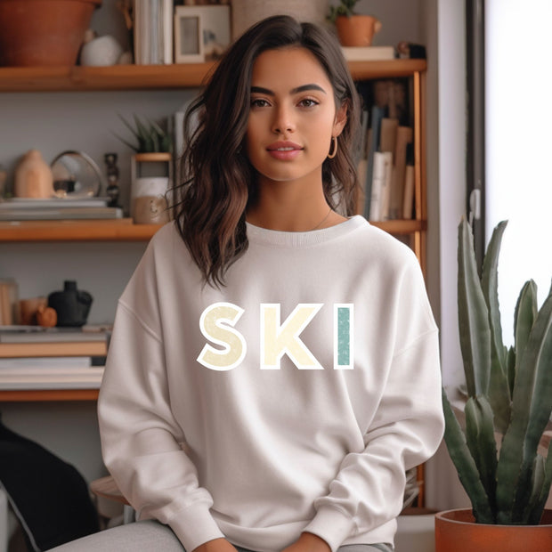 SKI  Graphic Sweatshirt