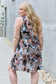 In Love Floral Sleeveless Dress