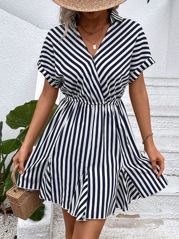 Striped  Mini Dress