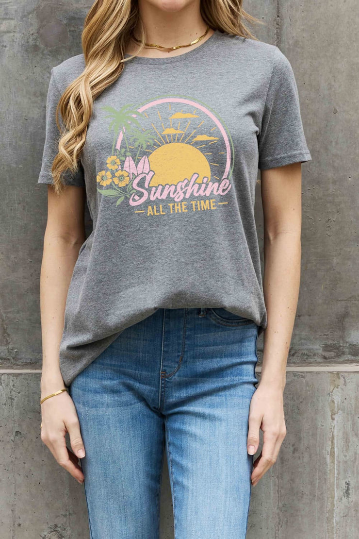 SUNSHINE ALL THE TIME Graphic T-Shirt