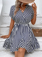 Striped  Mini Dress
