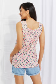 Surprise Party Printed Sleeveless Top