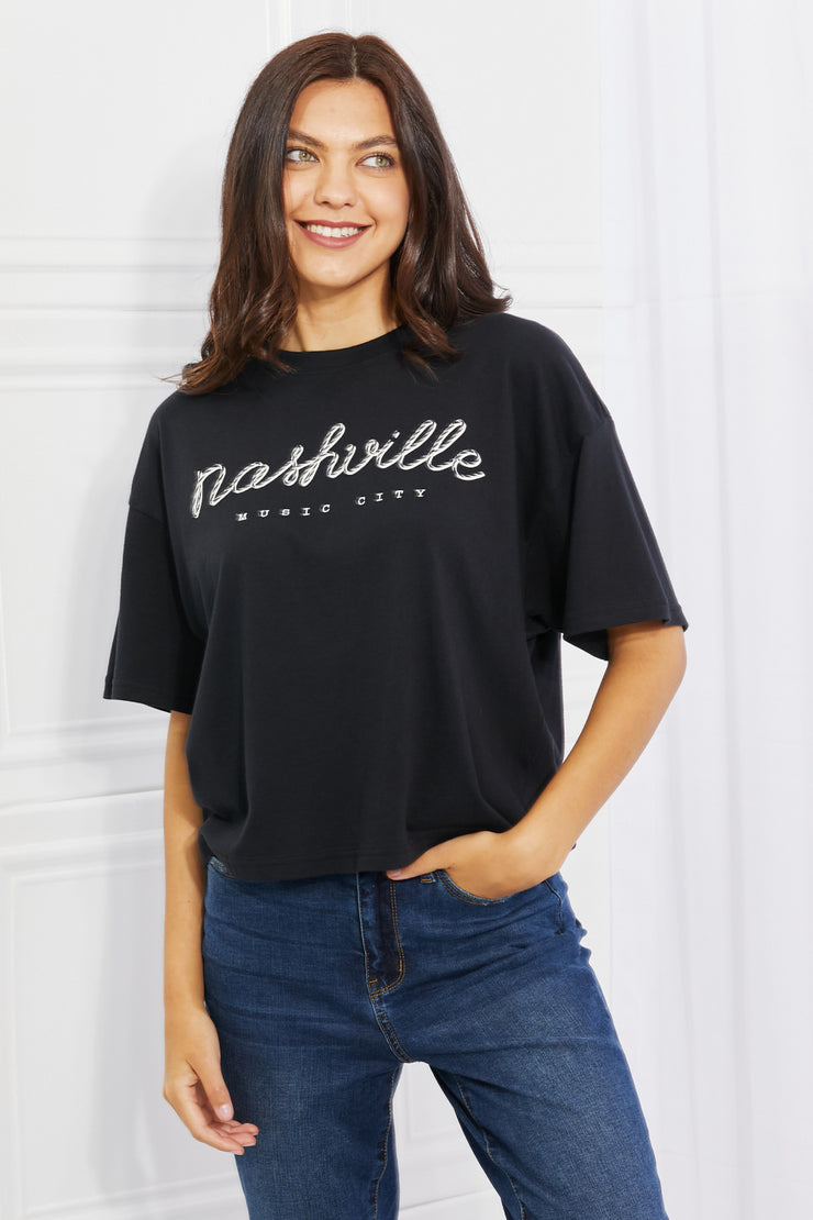 Nashville Music City Graphic T-Shirt