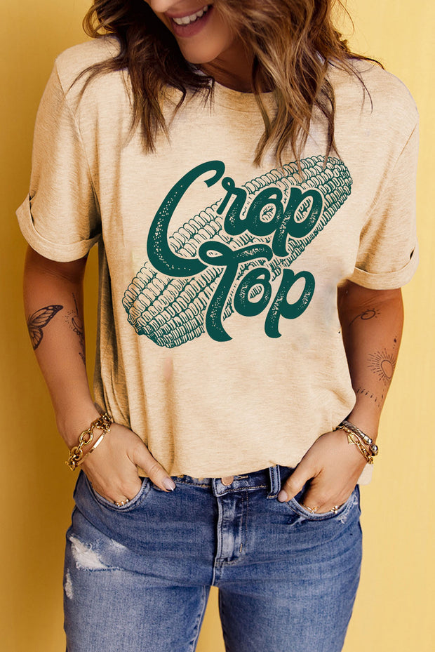 Farmer's Crop Graphic T-Shirt