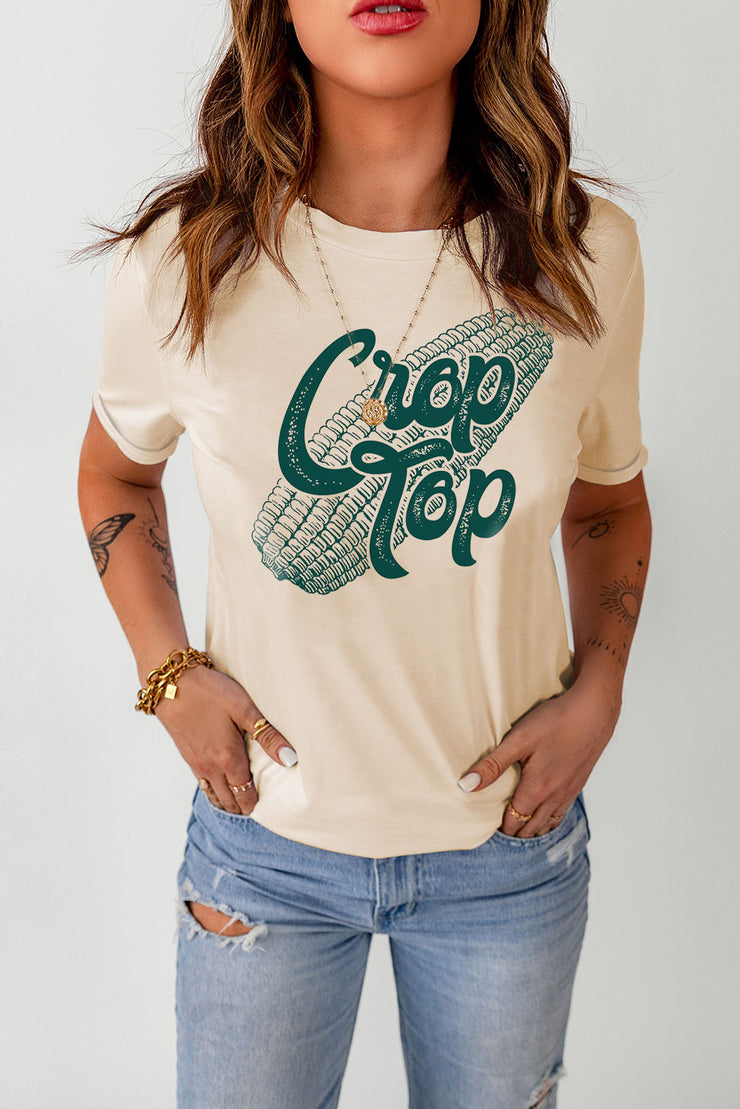 Farmer's Crop Graphic T-Shirt