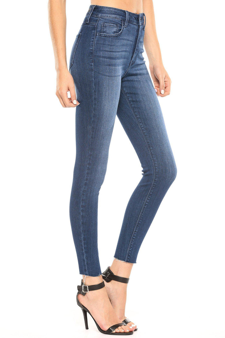 high rise straight ankle skinny boho pretty boutique